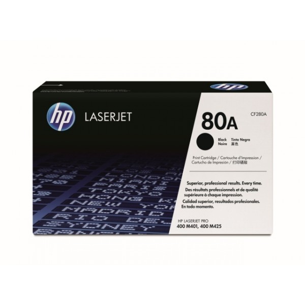 HP LaserJet Pro M401 M425 2.7K Blk Crtg - CF280A
